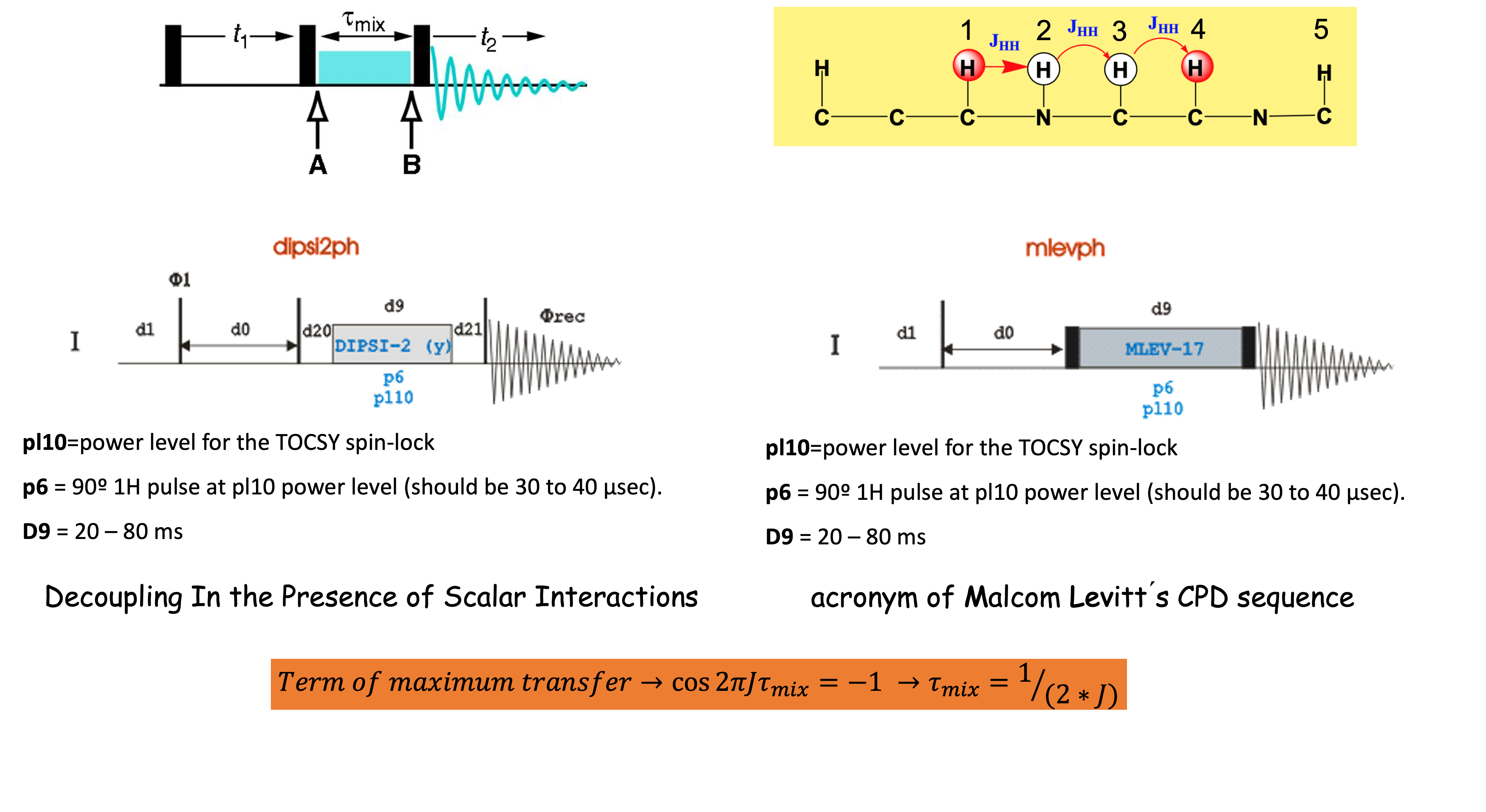 tocsy nmr experiment